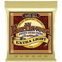 Ready Ernie Ball 2006 Earthwood Extra Light 80 20เสียงทองกีตาร์ String Tali Gitar Akustik 10-50โอคาริน่า