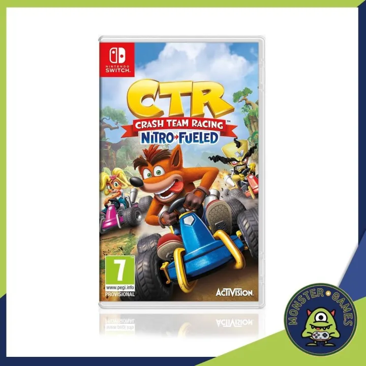 Crash Team Racing Nitro Fueled Nintendo Switch Game แผ่นแท้มือ1 Crash Team Racing Nitro