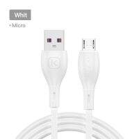 Kuulaa 2.4a ที่ชาร์จสำหรับ Samsung โทรศัพท์ของเหลวสายไมโคร Usb สายซิลิโคนสำหรับ J7มือถือรวดเร็ว Redmi 5 Pro