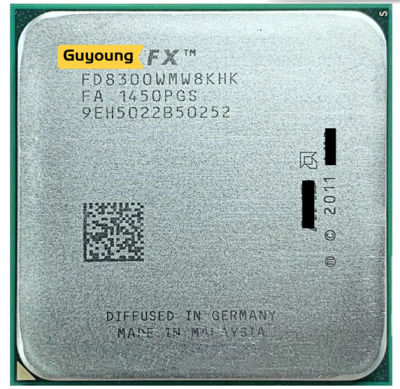 FX-8300 FX 8300 FX8300 3.3 GHz ใช้ซ็อกเก็ตโปรเซสเซอร์แปดคอร์8ม. AM3 + CPU 95W FX-8300บรรจุภัณฑ์จำนวนมาก