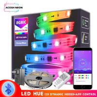 10เมตร SP110E บลูทูธแอดเดรส Led Strip ไฟ IP65กันน้ำเล่นเกม Led Strip กับไล่ผลสำหรับทีวีและห้องเพดาน