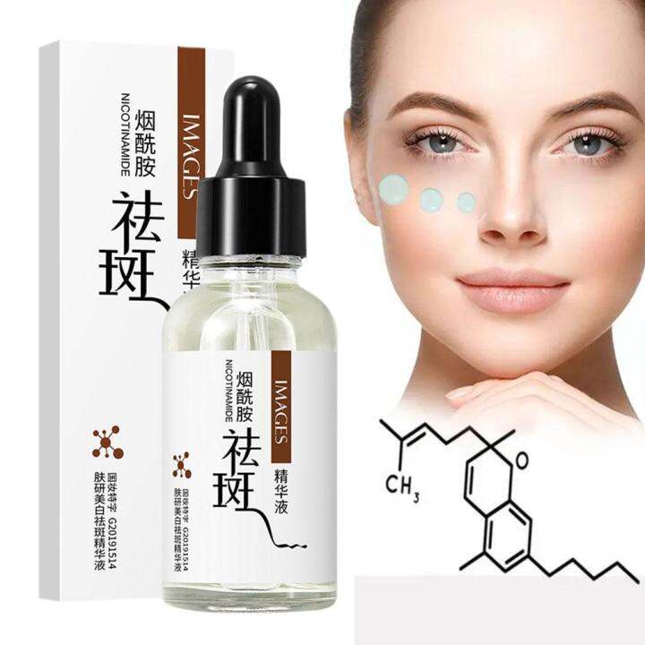 30ml Niacinamide Anti-freckle Serum Lighten Melasma Dark Spot Remover ...