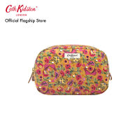 Cath Kidston Classic Cosmetic Case Pinball Ditsy Yellow Totebag กระเป๋าเครื่องสำอาง กระเป๋าเครื่องสำอางสีเหลือง กระเป๋าผ้า กระเป๋าสีเหลือง กระเป๋าแคทคิดสตัน