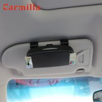 Car Sunglasses Holder Storage Box Glasses Card Case for Toyota Corolla Rav4 Rav 4 CHR C-HR C HR Auris Yaris Camry Prado Prius