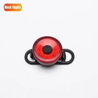 ♧ Light Bicycle Taillights Silicone Strap Bicycle Seat Tube Light Riding Lamp Small Helmet Light One-button Switch Warning Light