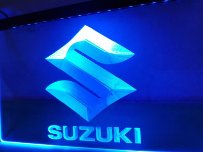 LG194- Suzuki LED Neon Light Sign hang sign home decor crafts