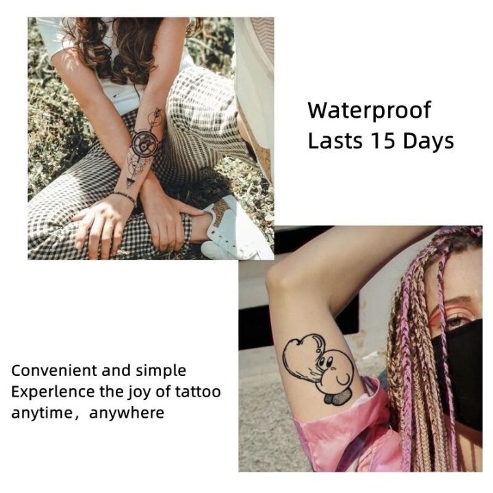 yf-15-days-waterproof-tattoo-sticker-arm-ring-half-temporary