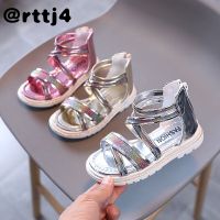 rttj4 Princess girls sandals in the summer of 2022 the new shoes high help children baby girl cuhk roma childrens shoes