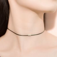 สร้อยคอ โชคเกอร์ Choker Black BOHO ดำ Sexy สายหนัง สร้อยแฟชั่น แนวพังก์วินเทจ โชคเกอร์จี้ ❤พร้อมส่ง❤