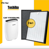 FC-30F กรองถ่านกัมมันต์ HEPA H13เหมาะสำหรับเครื่องฟอกอากาศ TOSHIBA CAF-Y50XRU(W)