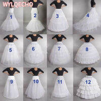 ใหม่6 Hoops ticoats Bustle สำหรับ Ball Gown ชุดแต่งงาน Underskirt เจ้าสาวอุปกรณ์เสริมเจ้าสาว Crinolines Hanbok Bustle