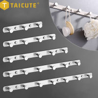 TAICUTE T Brushed Stainless Steel Bathroom Robe Hook Heavy Duty Towel Coat Holder Wall Mount Clothes Hanger Bathroom Accessories