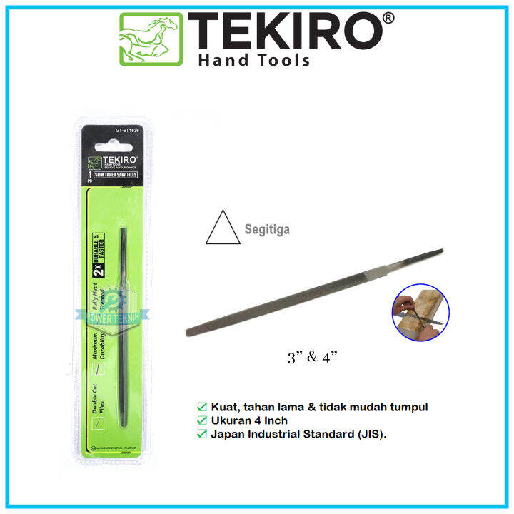 Tekiro Kikir Segitiga   Kikir Slim 3