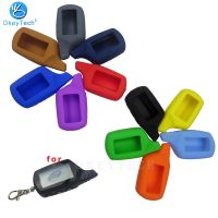 ijiangq Okeytech Silicone Soft Car Case For Original Starline B9/B91/B6/B61/A91/A61/V7 Remote Key Fob Cover Keychain 2 Way Alarm