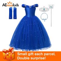 ZZOOI Disney Dresses party girls Cinderella Princess Dress Up Christmas Kids Butterflies Sleeveless Dress Girls dress for weddings