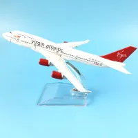 จัดส่งฟรี16ซม. โลหะเครื่องบินรุ่น737 VIRGIN ATLANTIC เครื่องบินของเล่นเครื่องบินวันเกิดของขวัญเด็ก TOYS