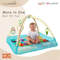 เพลย์จิม ที่นอนสำหรับเด็กแรกกิด พร้อมโมบายของเล่น More In One Ball Pit Fun จาก Bright Starts