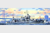 ทรัมเป็ตเตอร์1/700 05748 USS Quincy ชุดหุ่นประกอบ CA-39เรือโมเคลที่สร้างตามสัดส่วน3D เรือปริศนา