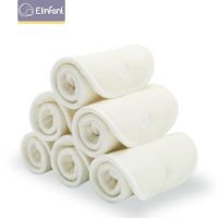 Elinfant 5/10 Pcs / Set 2 Layers Bamboo&amp;2 Layers Microfiber Newborn Liner Insert for Baby Cloth Diaper Washable Reusable Nappy Cloth Diapers