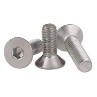 M6 Countersunk Socket Cap Screws Allen Bolts Hex Drive Length 8-100mm 304 Steel