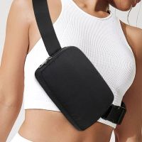 Men And Women Casual Outdoor Sports Large Capacity Waterproof Chest Bag Nylon Waist Bag Mobile Phone Bag Messenger Bag Running Belt