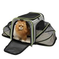 Foldable Pet Bag New Cats Package Portable Cat Backpack Ventilate Expands Dog Cage Breathable Dogs Bags Pets Carriers