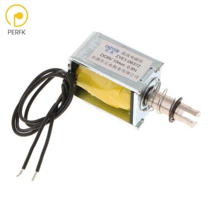 DC12V 0.3N 10mm Push Pull Solenoid Electromagnet