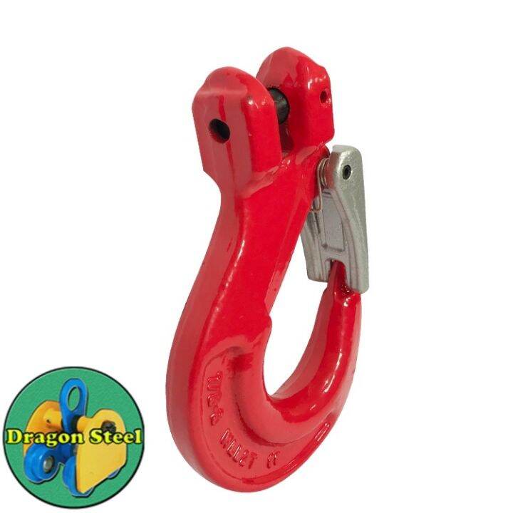 1T 2T 3.15T European Style Claw Hook Chain Hooks with Latch Clevis Slip