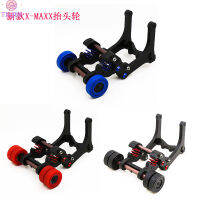 TEQIN ใหม่!!Traxxas Xmaxx-Maxx ใหญ่ X สปริงเฮดอัปเกรดล้อใหม่