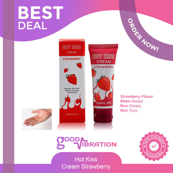 Hot Kiss 50ml Fruity Sex Lube Lubricant Strawberry Lazada Ph 