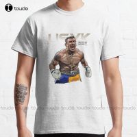 Oleksandr Usyk: I Am Very Feel (Artful Design) Heavyweight Champ Classic T-Shirt Hiking Shirt Custom Aldult Teen Unisex Xs-5Xl