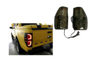 ไฟท้ายLED Ford แรนเจอร์ 2012-2020 Ranger 2012-2020 โคมดำ V.1