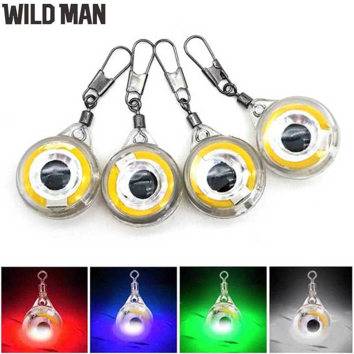 Luminous Lure Night Fishing Bait Eye Shape Flashing Fishing Lure Light