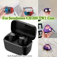 READY STOCK!  For Sennheiser CX 200 TW1 Case Trendy Cartoon Series Amusement Game for Sennheiser CX 200 TW1 Casing Soft Earphone Case Cover