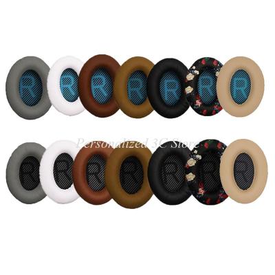 ZZOOI Replacement Ear Pads Earpads for Bose QuietComfort QC 2 15 25 35 Ear Cushion for QC2 QC15 QC25 QC35 SoundTrue Headphones part In-Ear Headphones