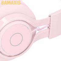 Bamaxis BT06C Childrens Bluetooth Headset LED Light Stereo Foldable Protect Hearing Kids Wireless Headphones