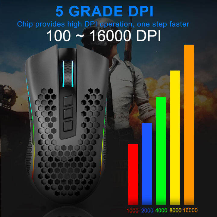 redragon-storm-pro-rgb-usb-2-4g-wireless-ultralight-honeycomb-shell-gaming-mouse-16000-dpi-for-gamer-mice-laptop-pc-m808-ks