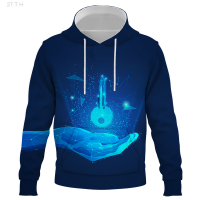 2023 2021 Hot Sale Sweatshirt Men Women 3D Hoodies Print Future technology pattern Pullover Unisex Casual Creative Oversized Hoodie Size:XS-5XL