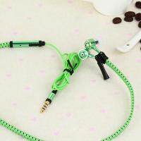 3.5mm Headphone Zipper earphone Fahion Cool Syle Mobile Phone Accessories