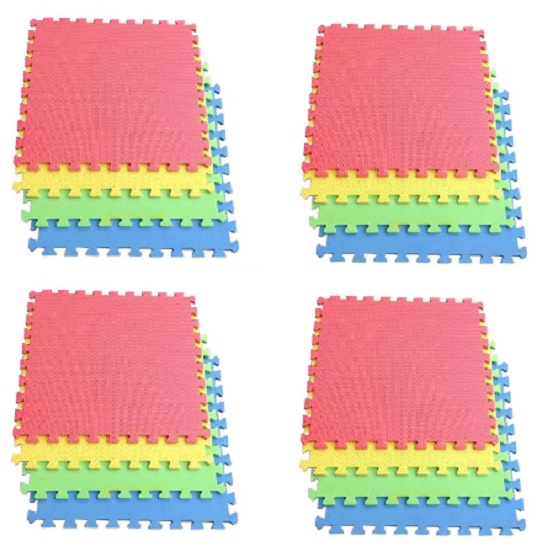 PUZZLE RUBBER MAT 60X60 BIG (16)PCS Lazada PH