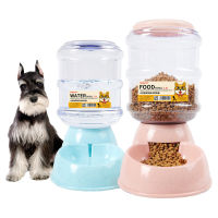 3.8L Dog Automatic Feeders Water Bottle Plastic Cat Bowl Feeding Drinking Dog Water Dispenser Feeding Bowl Supplies