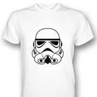 2023 NewStar Wars Stormtrooper Helmet T-Shirt 02