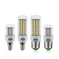 【Factory-direct】 vilru3 10ชิ้น E14 E27 LED หลอดไฟข้าวโพด5730ไฟเทียน220V โคมไฟตกแต่งบ้านสำหรับโคมไฟระย้า12 24 36 48 56 69LEDs