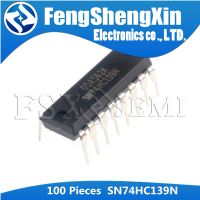 100PCS SN74HC139N DIP16 SN74HC139 DIP 74HC139N 74HC139 DIP-16  DUAL 2-LINE TO 4-LINE DECODERS/DEMULTIPLEXERS IC WATTY Electronics