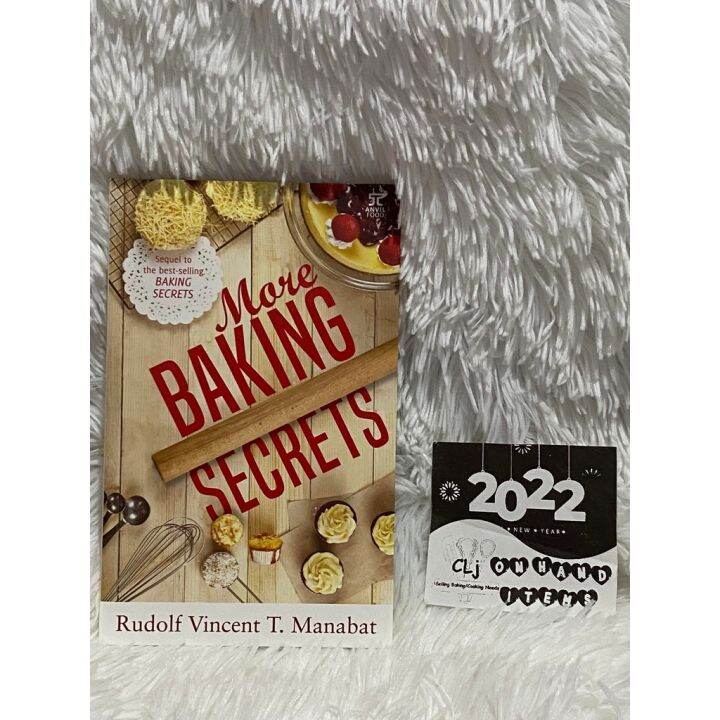 2023 more baking secrets by chef rv manabat book 2