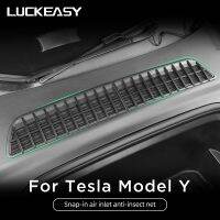 For Tesla Model Y Anti-Insect Net Snap-In For Air Inlet Middle Net Of The Machine Cover Protection Car Accessories Decoration