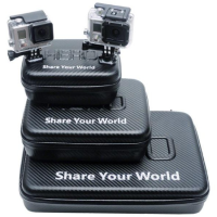 ส่งฟรี GoPro กระเป๋ากันน้ำ ลายเคฟล่า ใส่ได้กับ GoPro Hero (มีไซส์ L M S) กนะเป๋ากล้องGoPro กระเปล๋ากล้อง กระเป๋าช่างภาพ กระเป๋ากล้องกันน้ำ กระเป๋า