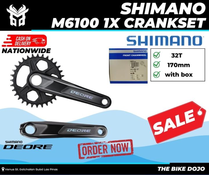 crank shimano deore m6000