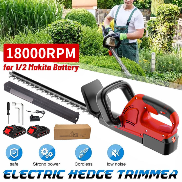 Image of Cordless hedge trimmer