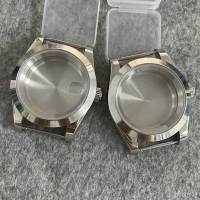 39mm Stainless Steel Sapphire Glass Watch Case Fit NH35 NH36 Movement Metal Dense Bottom Watch Accessories for Men Women Cases Cases